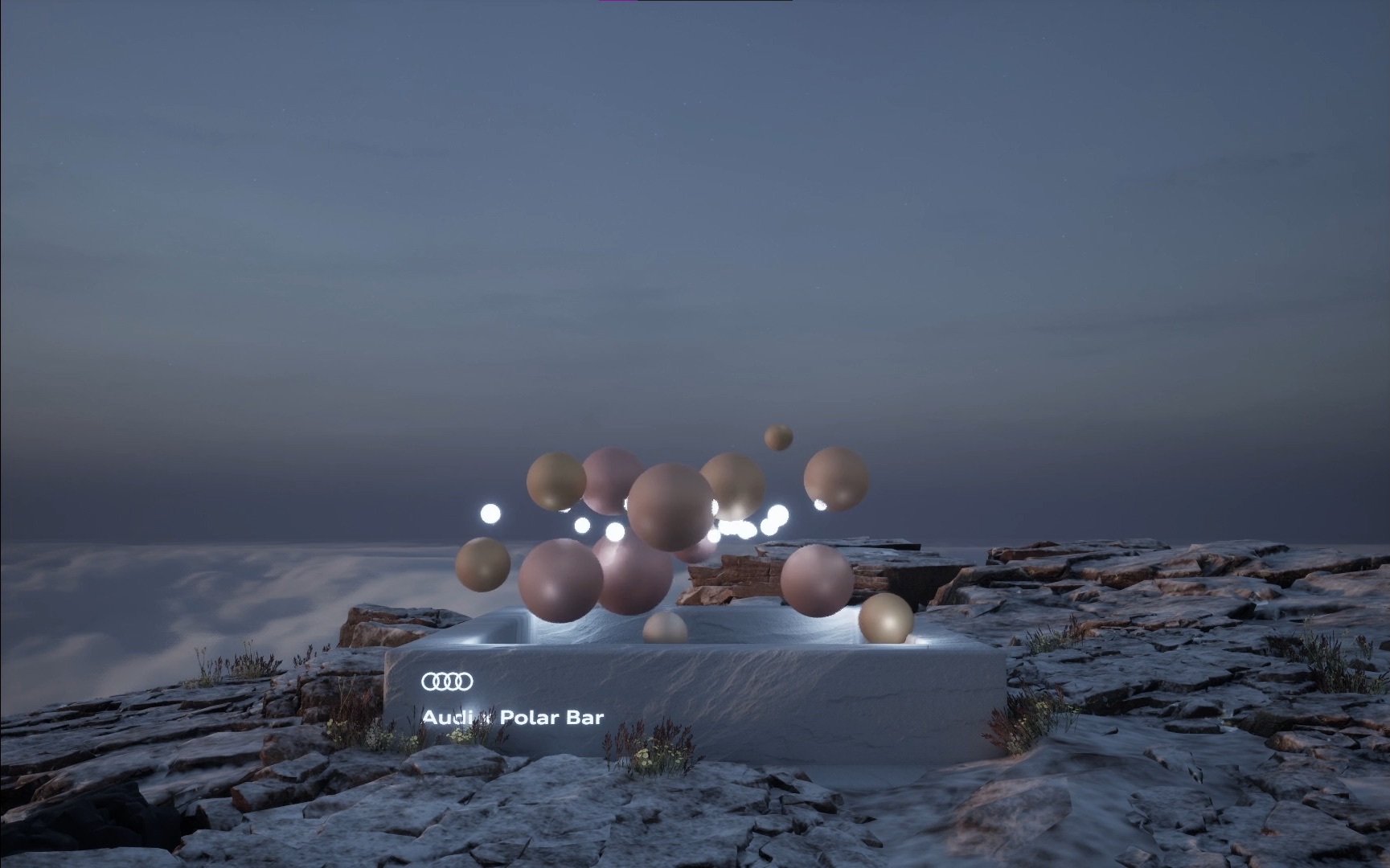 Audi Polar Bar environment detail
